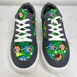 Rick and Morty Men's 11.5 Slip On